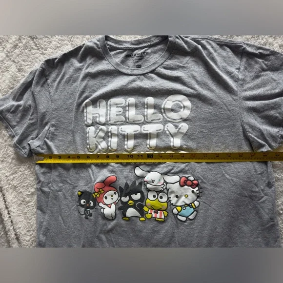 Hello Kitty and Friends Gray Graphic Tee - Picture 6 of 7